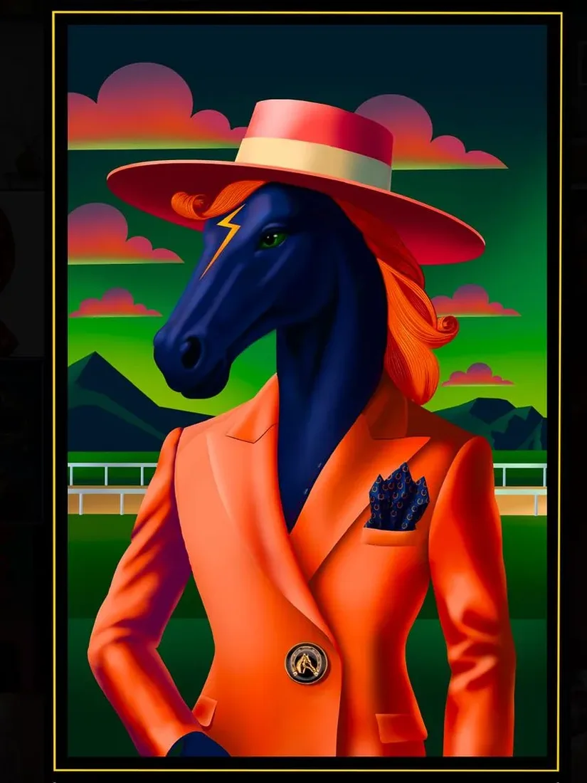 Blue Horse